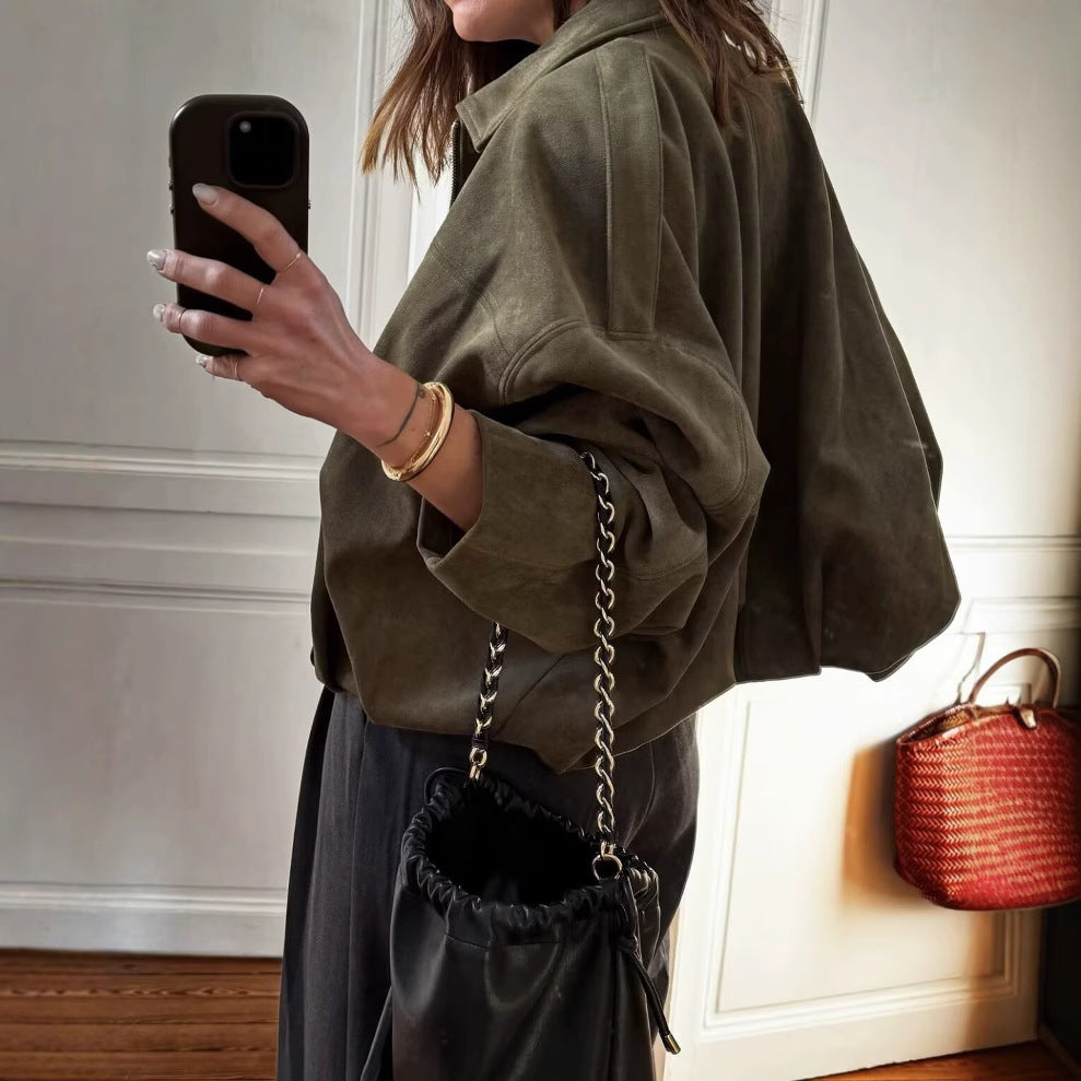 Allegra Suede Jacket