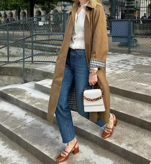 Strømstad Longline Striped Coat